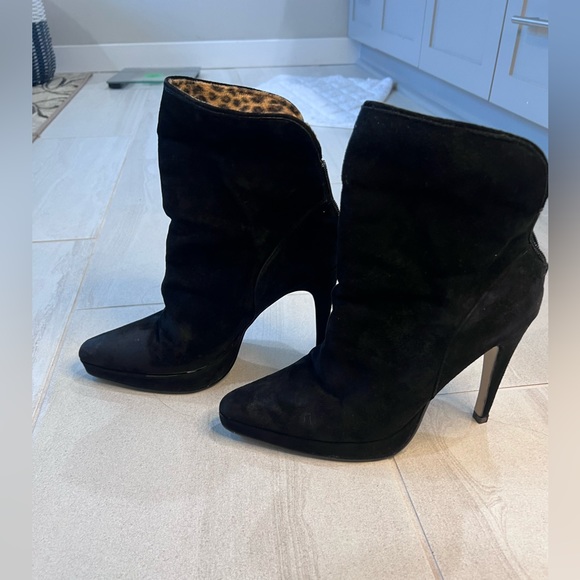 Bakers Animal Print Ankle Boots Size 10 - Picture 5 of 9